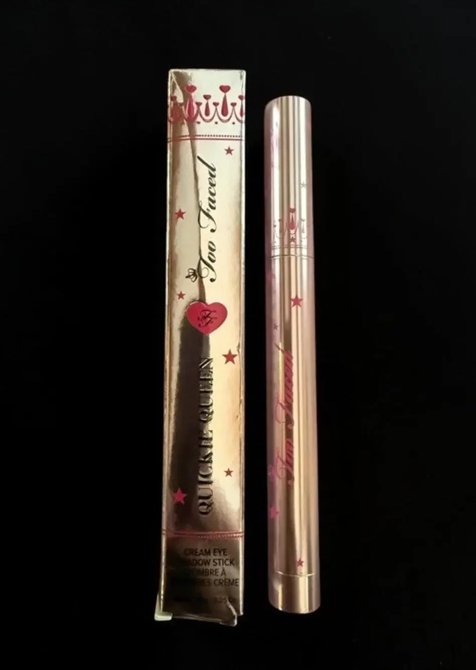 TOO FACED Quickie Queen Cream Eye Shadow Stick SUNSET SIZZLE 1.5 g / .05 oz NIB